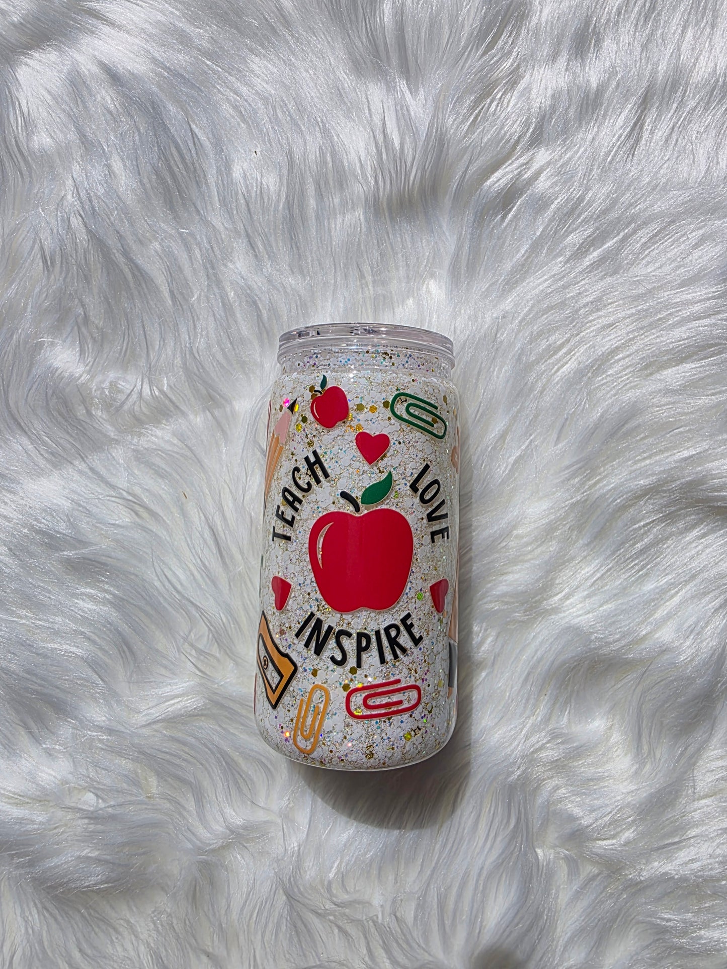 Teacher 16 oz Snowglobe