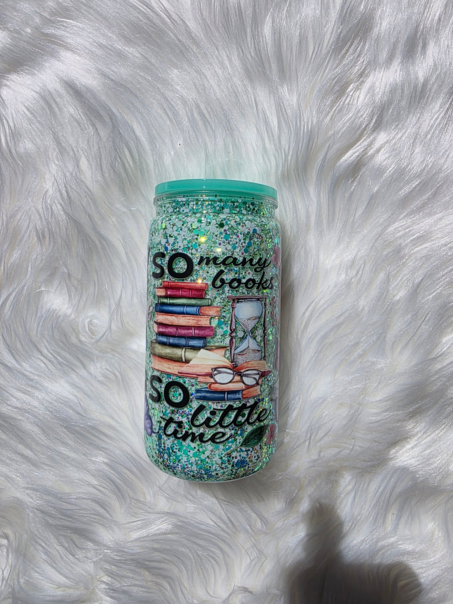 Books 16 oz Snowglobe