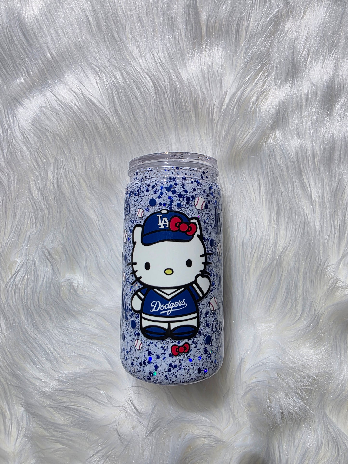 HK Dodger 16 oz Snowglobe
