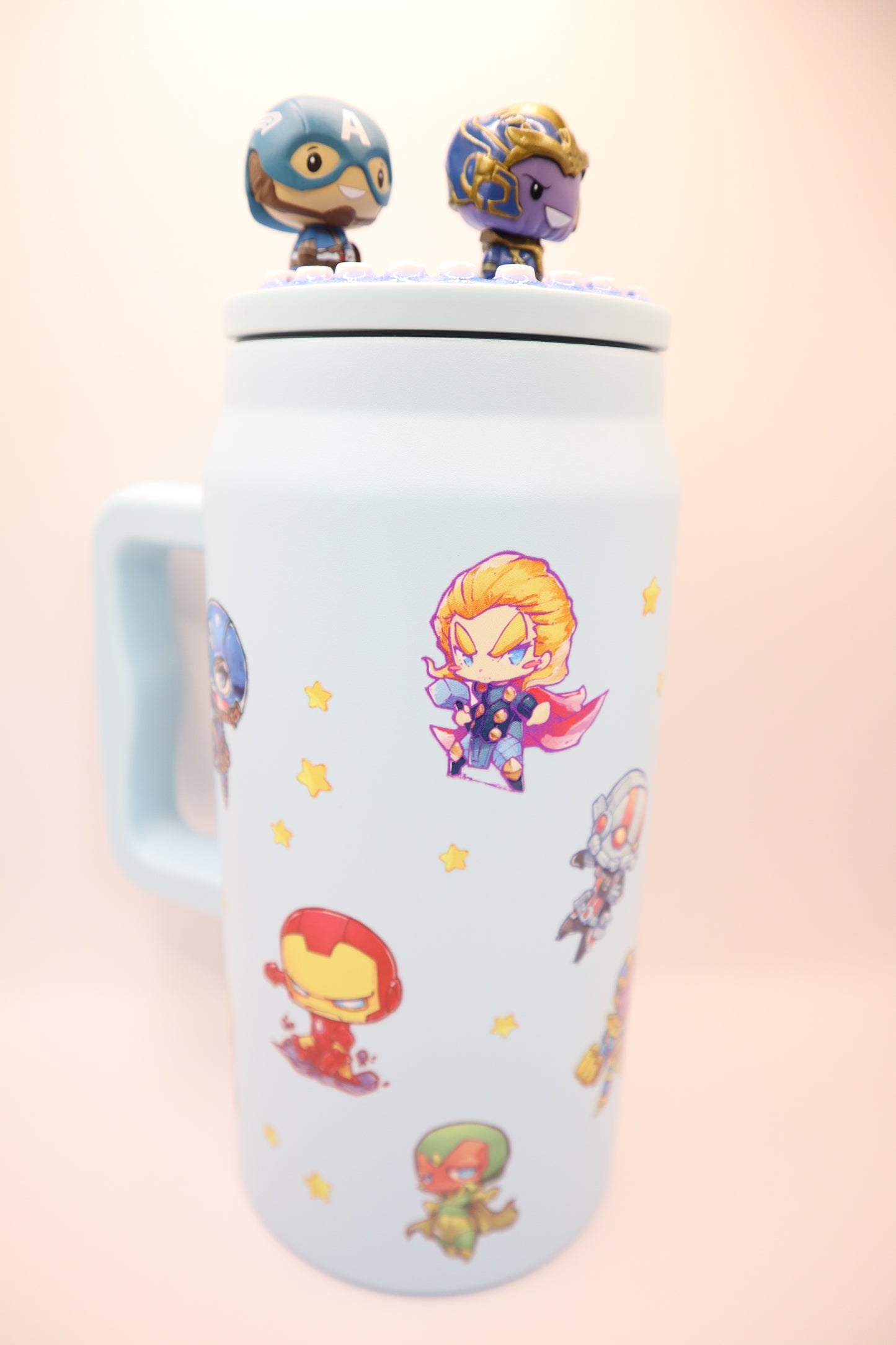 Cap and Thanos 50oz Tumbler