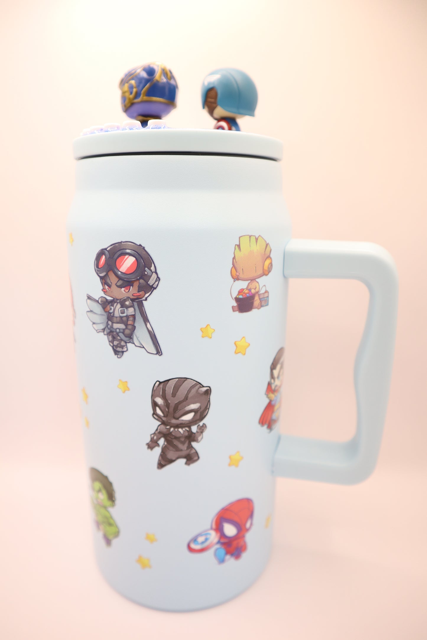 Cap and Thanos 50oz Tumbler