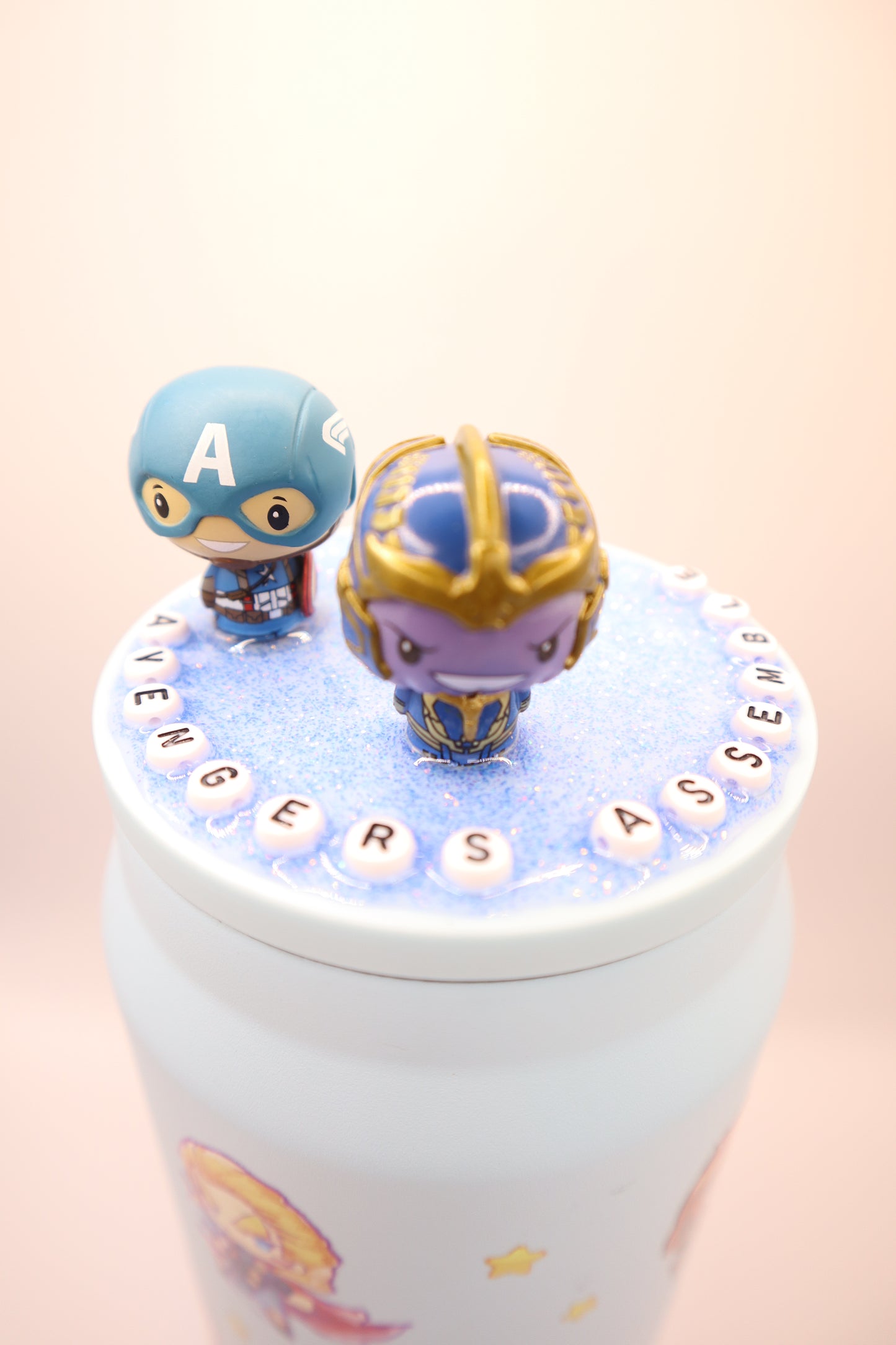Cap and Thanos 50oz Tumbler
