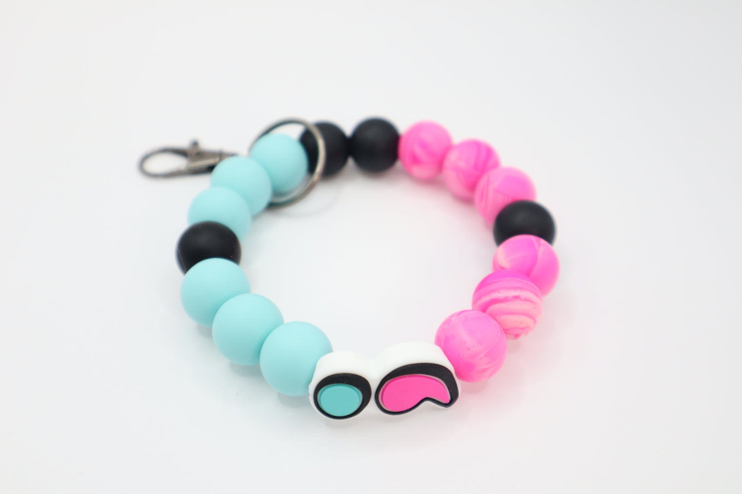 Semicolon Wrist Keychain