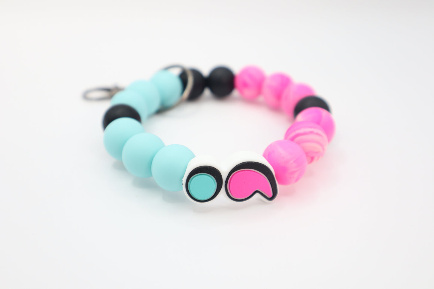 Semicolon Wrist Keychain