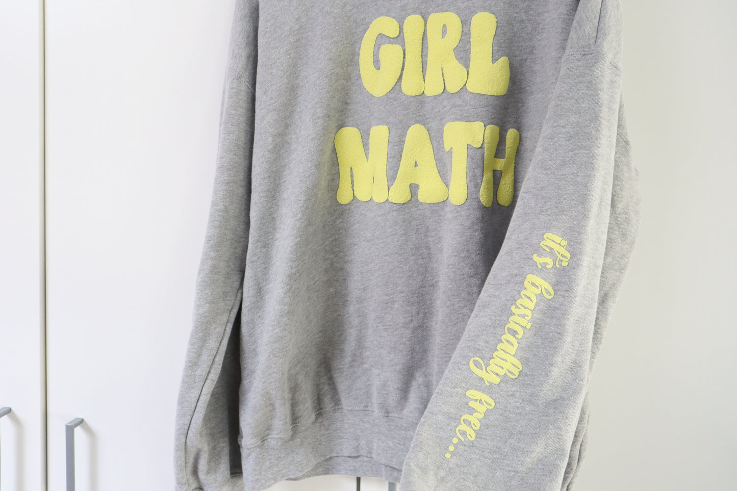 Puffy Girl Math Sweatershirt/Hoodie