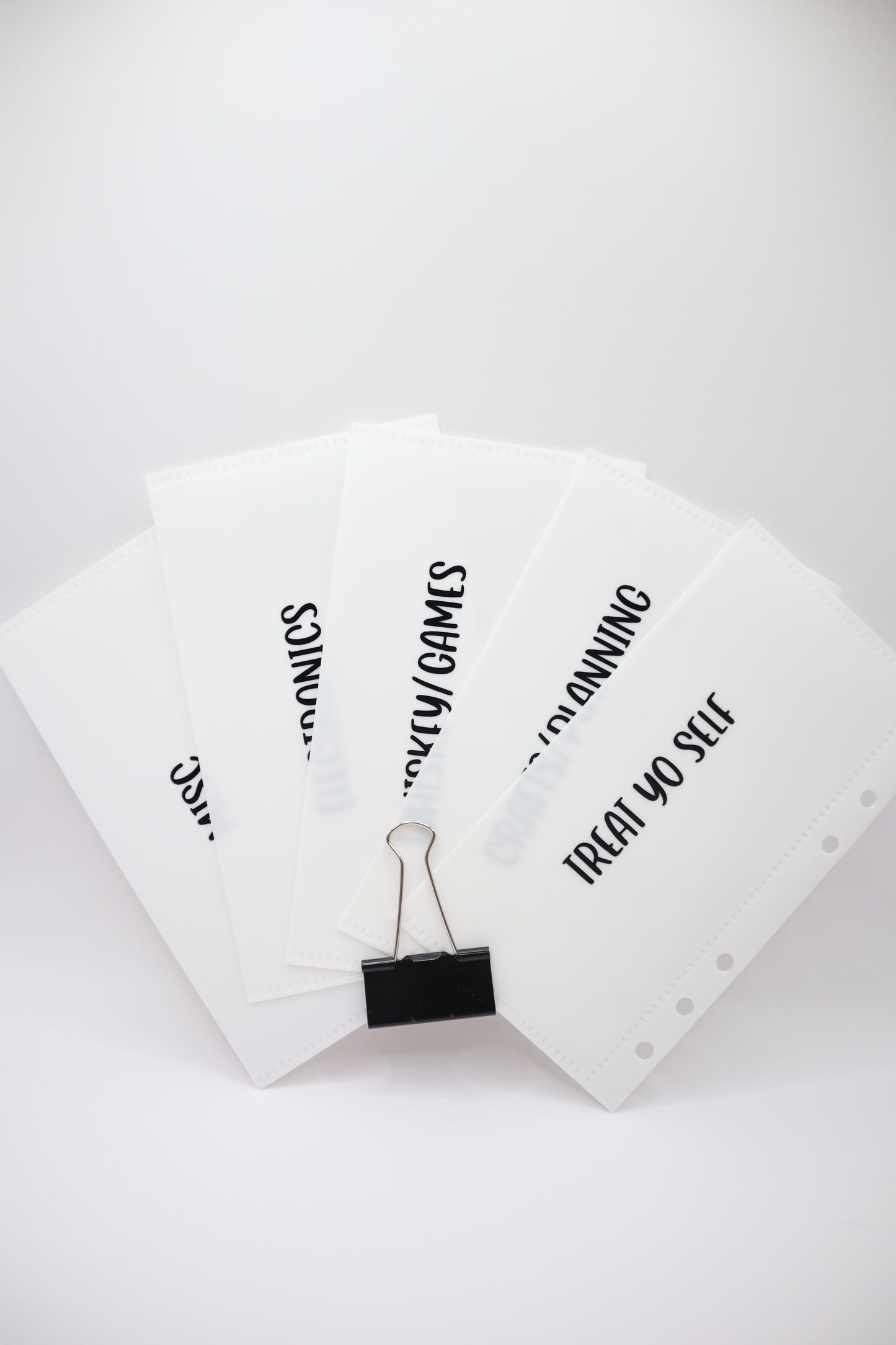 Custom White Cash Envelopes